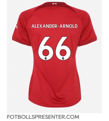 Liverpool Alexander-Arnold #66 Hemma Matchtröja Dam 2022-23 Kortärmad